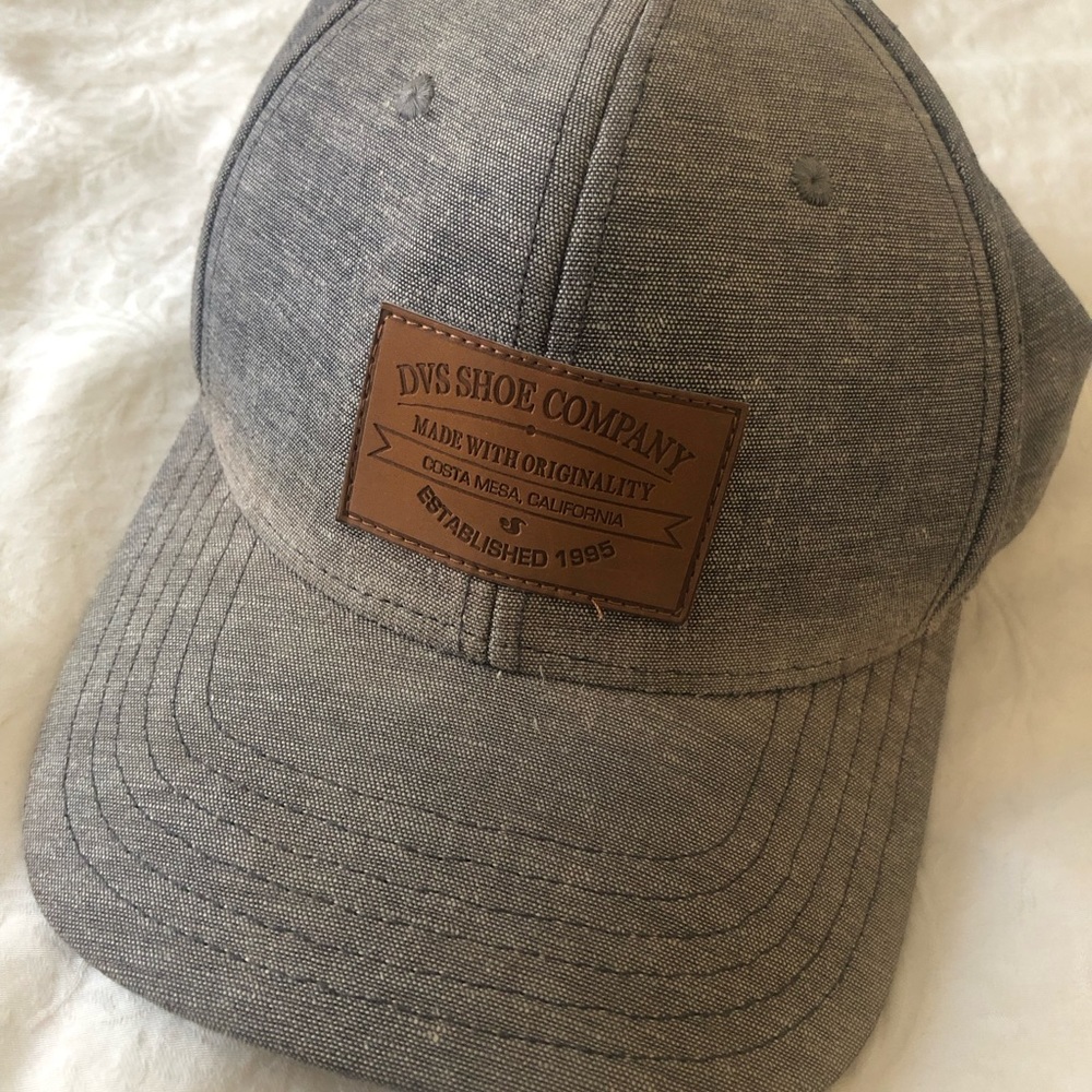 All cotton grey baseball cap, adjust, unisex
